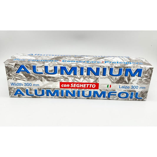 Rotolo Alluminio 150m con seghetto – ideale per cucina e ristorazione 🍽️