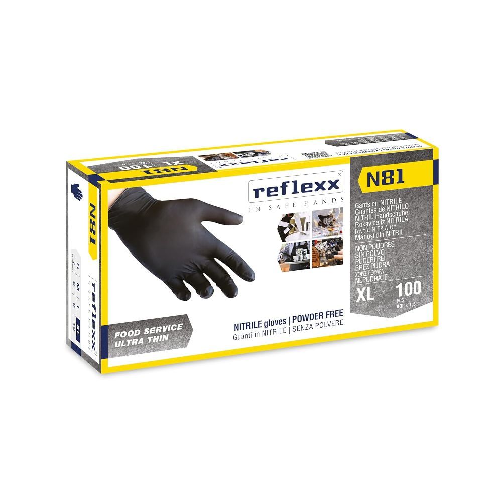 Guanti monouso Reflexx N81 – protezione sicura e comfort per il lavoro in cucina