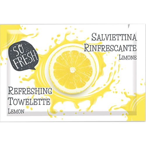 Salviette monouso al limone – profumo intenso e pulizia efficace 🍋