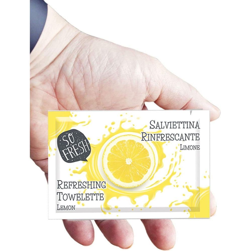 Salviette igienizzanti al limone per ristoranti – praticità e freschezza 🌟