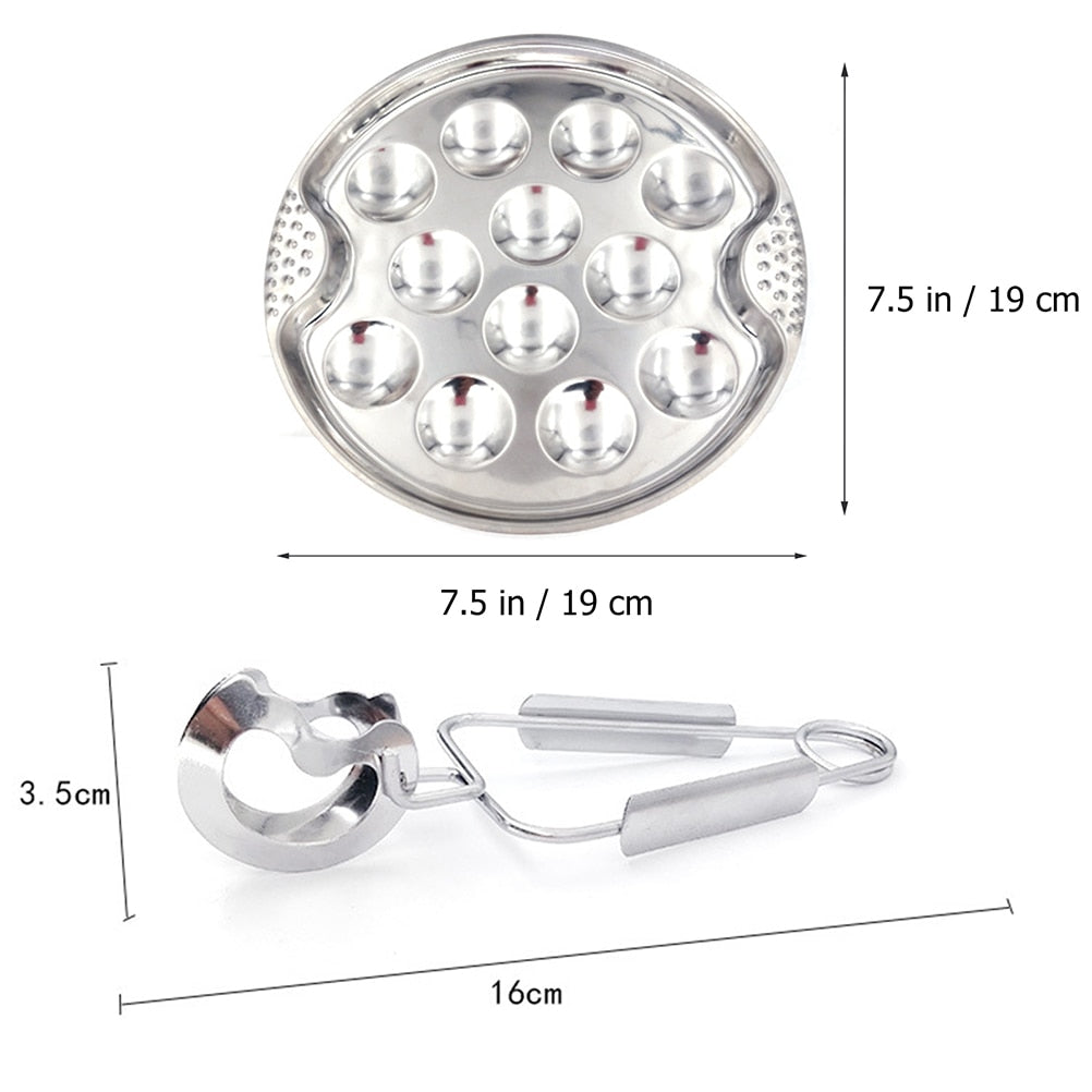 Set risparmio escargot: lumache e utensili per una cena raffinata