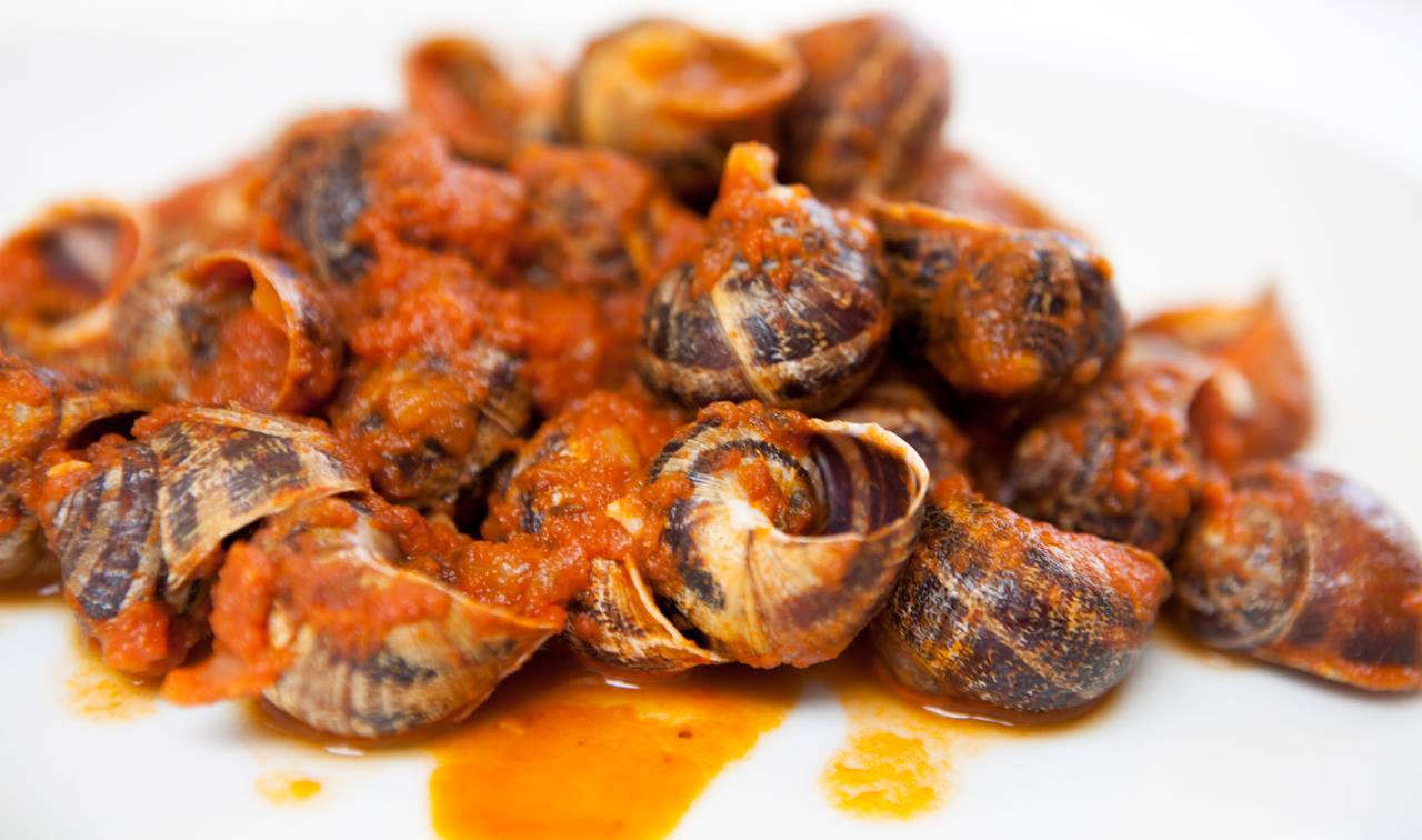 lumache al sugo con peperoncino vendita escargot